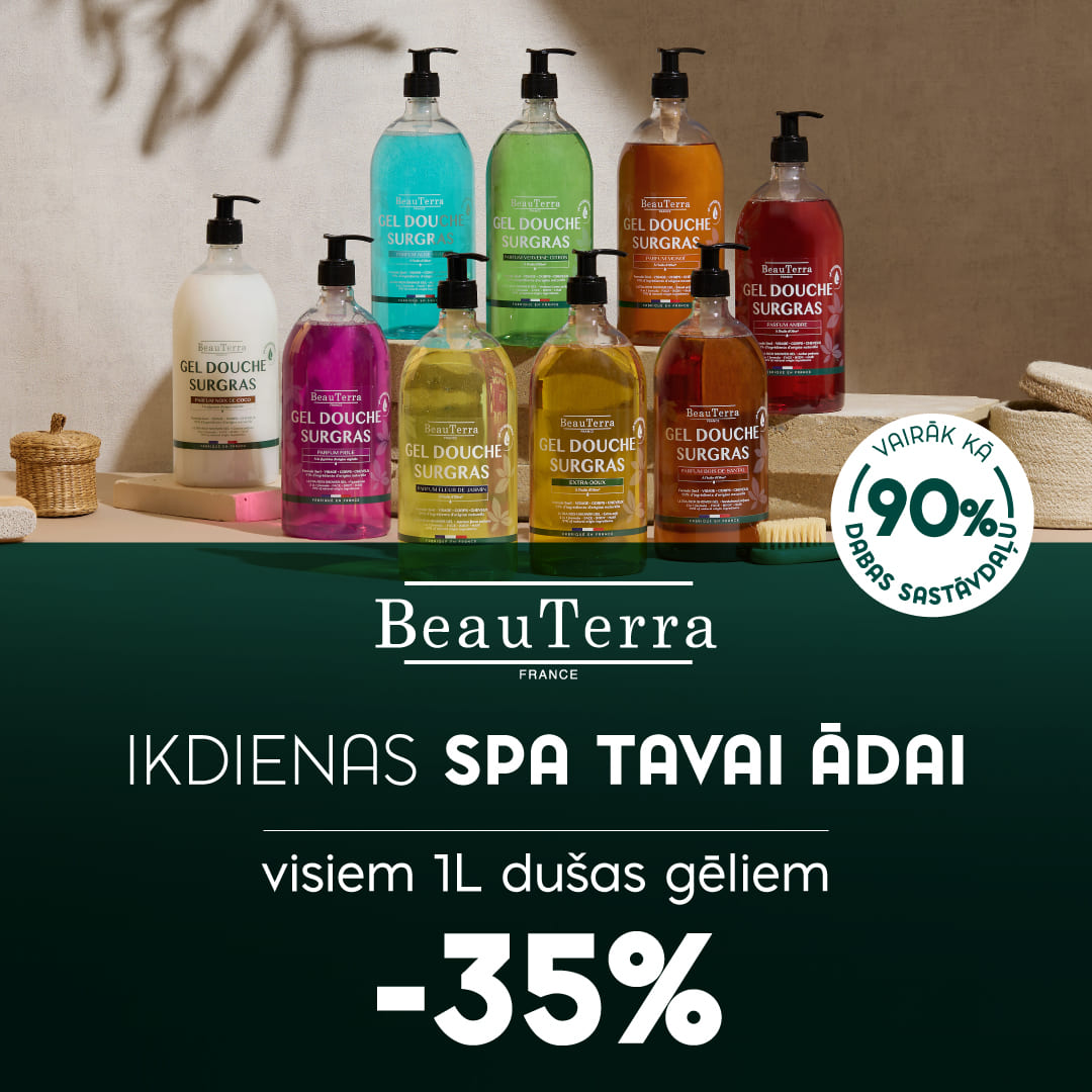 BeauTerra dušas geliem -35%