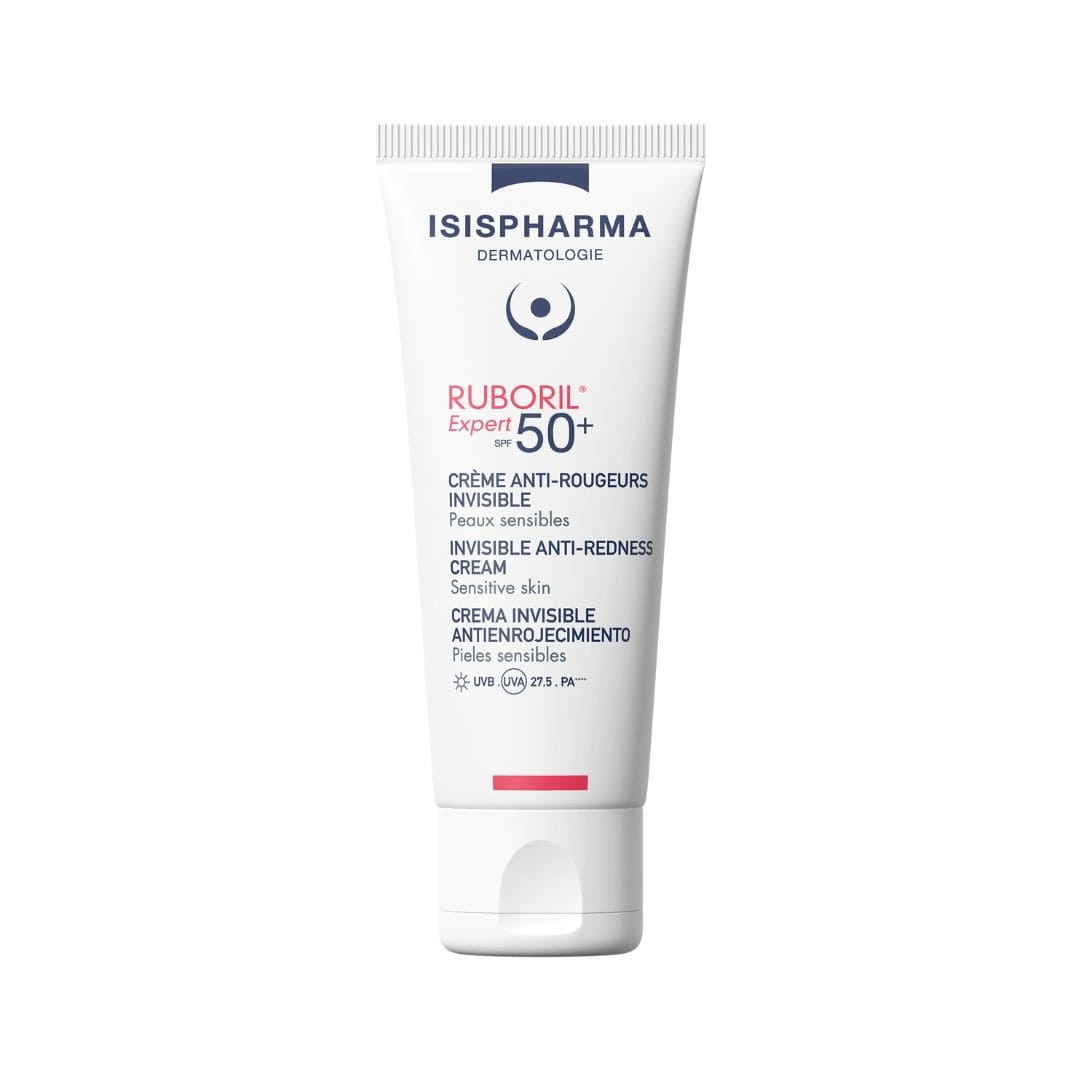 ISISPHARMA RUBORIL® Expert SPF50+ Invisible aizsargkrēms pret apsārtumu 40ml