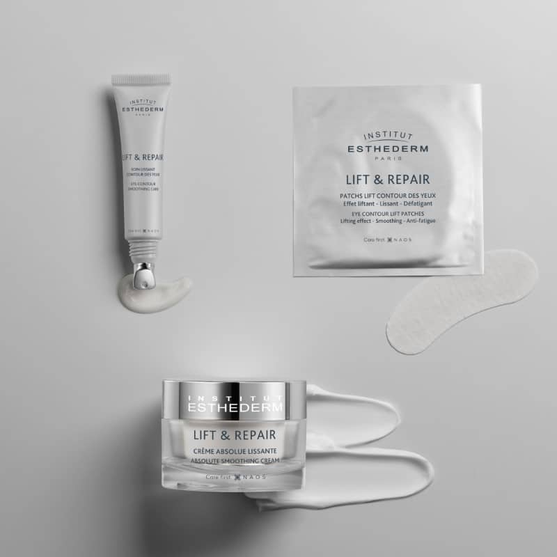 Institut Esthederm Lift & Repair plāksnīšu maska acu zonai (10x2gab)