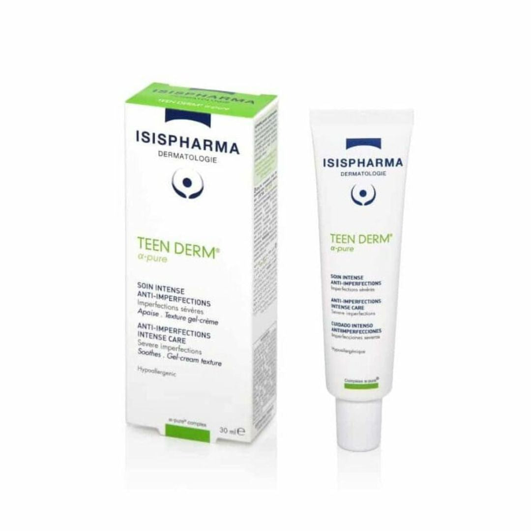 ISISPHARMA TEEN DERM α-pure intensīvi kopjošs līdzeklis 30ml